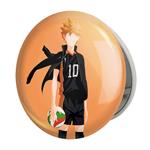 آینه جیبی خندالو طرح هیناتا شویو انیمه هایکیو Haikyu مدل تاشو کد 17780