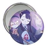 آینه جیبی خندالو مدل سوسی و اکو و جانسون انیمه Little Witch Academia  کد 22951