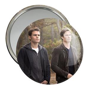 آینه جیبی خندالو مدل خاطرات یک خون آشام The Vampire Diaries  کد 20247