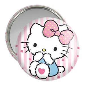 آینه جیبی خندالو مدل هلو کیتی Hello Kitty  کد 2476