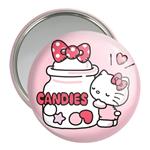 آینه جیبی خندالو مدل هلو کیتی Hello Kitty  کد 2477