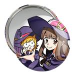 آینه جیبی خندالو مدل اکو و جانسون و سوسی انیمه Little Witch Academia  کد 22849