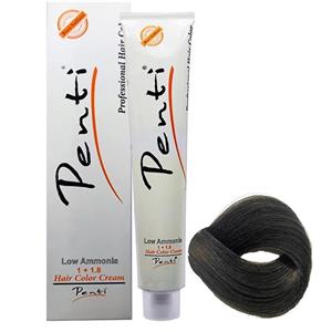 رنگ مو پنتی سری زیتونی شماره M3 حجم 100 میلی لیتر رنگ قهوه ای زیتونی متوسط