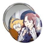 آینه جیبی خندالو مدل اکو و لوته انیمه Little Witch Academia  کد 22929