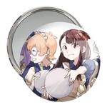 آینه جیبی خندالو مدل اکو و جانسون انیمه Little Witch Academia  کد 22866