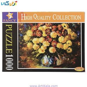 پازل 1000 قطعه Fancy طرح سبد گل