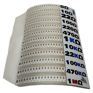 پک مقاومت SMD مصیعلا مدل  1206 بسته 300 عددی