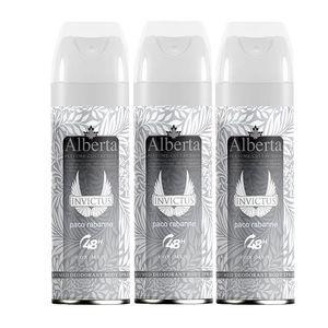 اسپری بدن مردانه آلبرتا مدل اینوکتوس حجم 200 میلی لیتر مجموعه 3 عددی