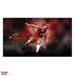 تابلو شاسی بکلیت طرح بازیکن فوتبال ولسی اسنایدر تیم ملی هلند مدل SH-S6707