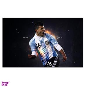 تابلو شاسی بکلیت طرح بازیکن فوتبال سرخیو آگوئرو تیم ملی آرژانتین مدل SH-S6633