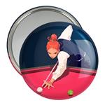 آینه جیبی خندالو مدل بیلیارد Billiard کد 28118