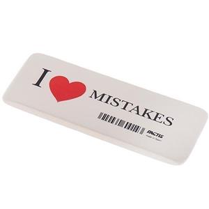 پاک کن فکتیس مدل I Love Mistakes Factis I Love Mistakes Eraser
