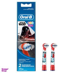 سری یدک مسواک برقی اورال بی مدل star wars تعداد 2 عددی Oral-B 