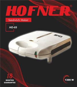 هافنر ساندویچ ساز مدل Hofner Ho65 HOFNER Sandwich Maker 