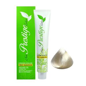 رنگ مو نیو پرستیژ کالر سری خاکستری شماره 10.1 حجم 120 میلی لیتر رنگ بلوند نقره ای