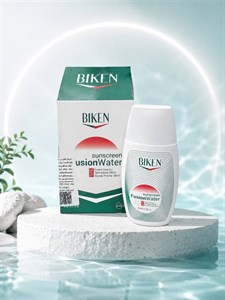 کرم ضد آفتاب بدون رنگ بیکن SPF30 مدل فیوژن واتر ‌مناسب انواع پوست‌ حجم 50 میلی‌لیتر