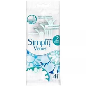 خود تراش ژیلت مدل Simply Venus بسته 4 عددی