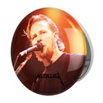 آینه جیبی خندالو طرح جیمز هتفیلد گروه موسیقی متالیکا Metallica مدل تاشو کد 3259