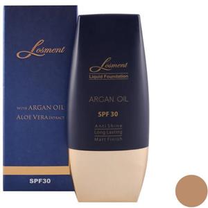 کرم پودر لوسمنت SPF30 حاوی روغن آرگان و آلوئه ورا شماره L226 حجم 30 میلی لیتر Losment Cream Foundation with Argan Oil and Aloe Vera L226 SPF30 30ml