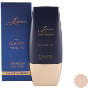 کرم پودر لوسمنت حاوی روغن ارگان و الوئه ورا شماره L234 حجم 30 میلی لیتر Losment Cream Foundation with Argan Oil and Aloe Vera 30ml 