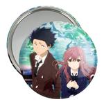 آینه جیبی خندالو مدل شوکو نیشیمیا و شویا ایشیدا انیمه سایلنت ویس A Silent Voice  کد 15828