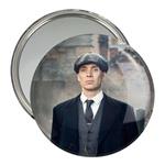 آینه جیبی خندالو طرح کیلین مورفی سریال پیکی بلایندرز Peaky Blinders  کد 4586