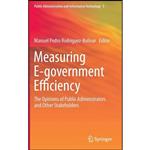 کتاب Measuring E-government Efficiency اثر جمعی از نویسندگان انتشارات Springer