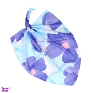 دستمال سر و گردن زنانه مدل نخی بهاری طرح آبرنگی کد ana-2522