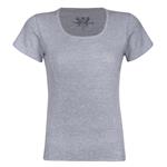 تی شرت آستین کوتاه زنانه پاتن جامه مدل فیانگو 131631020123440 رنگ طوسی