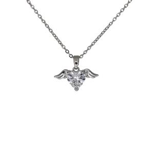 گردنبند زنانه مدل قلب بالدار