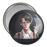 آینه جیبی خندالو مدل لیوای انیمه اتک آن تایتان Attack on Titan  کد 18616