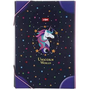 پوشه کلیپس مدل کش دار طرح تک شاخ