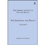 کتاب The Individual and Privacy اثر Joseph A. Cannataci انتشارات Routledge