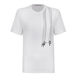 تی شرت آستین کوتاه زنانه پاتن جامه مدل  نخی 131631020297000 رنگ سفید