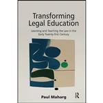 کتاب Transforming Legal Education اثر Paul Maharg انتشارات تازه ها