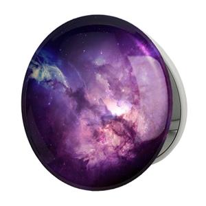 آینه جیبی خندالو طرح کهکشان و سیاره ها مدل تاشو کد 25360