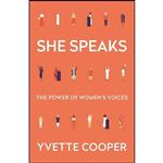 کتاب She Speaks اثر Yvette Cooper انتشارات Atlantic Books