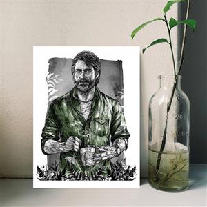 تابلو شاسی مدل نقاشی جوئل LAST OF US کد 1170