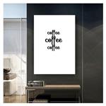 تابلو شاسی مدل آشپزخانه و کافه طرح قهوه کد 11