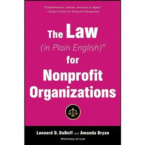 کتاب The Law for Nonprofit Organizations اثر Leonard D. DuBoff and Amanda Bryan انتشارات Allworth 