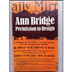 کتاب Permission to resign اثر Ann Bridge انتشارات Sidgwick & Jackson