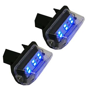 چراغ پلاک اس ام دی خودرو بیلگین مدل SMD-B مناسب برای پژو پارس بسته 2 عددی