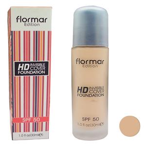 کرم پودر فلورمار مدل HD شماره 102 حجم 30 میلی لیتر Flormar Touch Foundation 