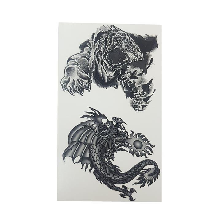 برچسب تتو موقت مدل maleka 5 -