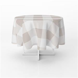 رومیزی طرح چهارخانه مدل D-0099
