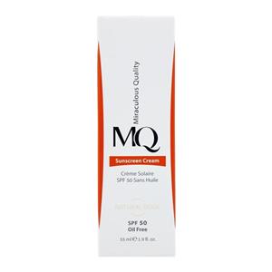ضد آفتاب فاقد چربی SPF50 ام کیو بژ طبیعی