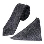 ست کراوات و دستمال جیب مردانه مدل آیکُت کنفی جودون 19