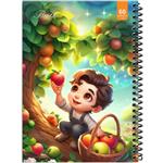 دفتر نقاشی 60 برگ انتشارات بله طرح فانتزی پسرانه درخت سیب کد A4-O389