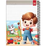 دفتر نقاشی 50 برگ انتشارات بله طرح پسرانه اسباب بازیها کد A4-L589