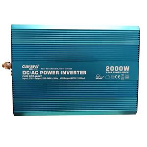 اینورتر خورشیدی 2000 وات سینوسی کارسپا Carspa-p2000U-12V ا Pure Sine Wave Inverter CarSPA 2000W 12V P Series